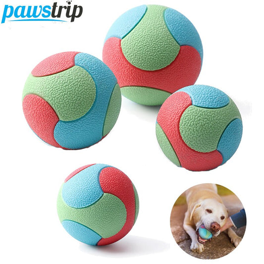 Bite-Resistant Bouncy Dog Ball Toys – For Small, Medium, Large Dogs