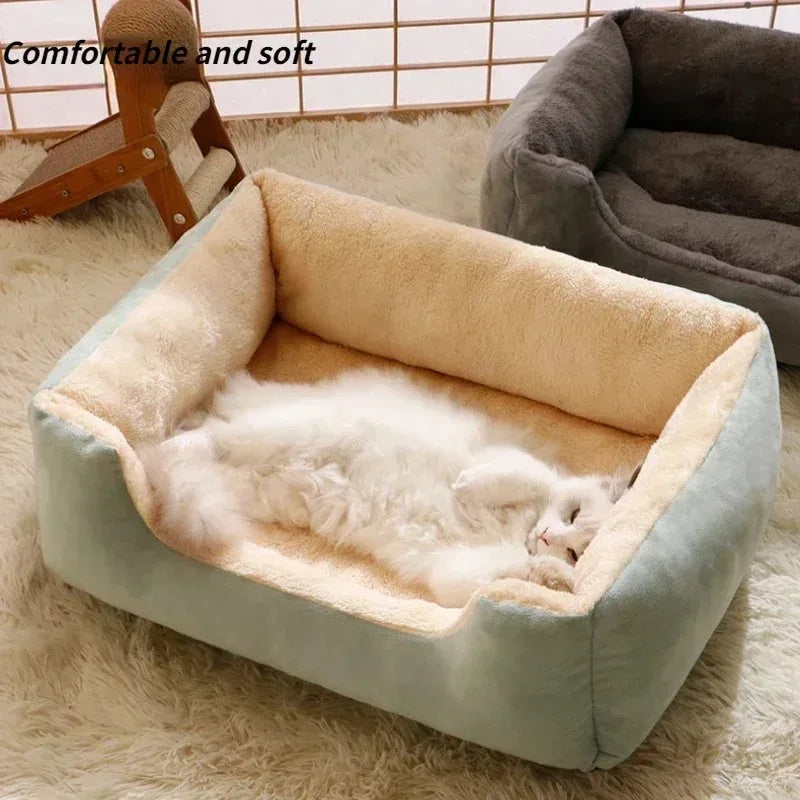 Cozy Cat & Dog Bed Mat – Comfortable for Puppies and Kittens