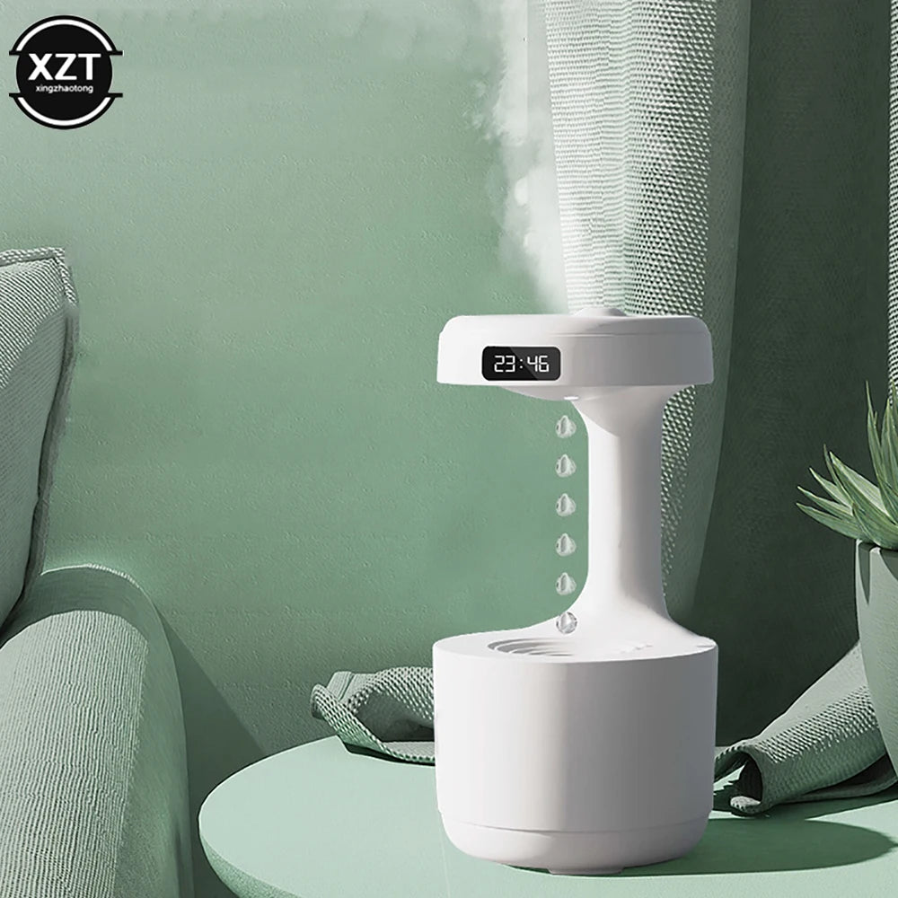 Anti Gravity USB Air Humidifier Ultrasonic Air Purifier 800ML Levitating Water Drops Mist Maker Fogger Perfume Aromatherapy